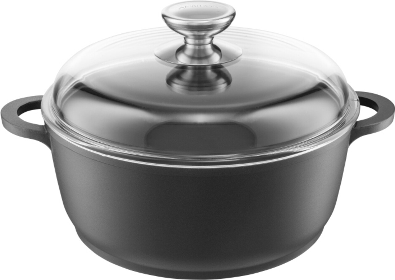 Oala cu capac Taurus, Ambition, 24 cm, 3.8 L, aluminiu turnat, invelis teflon - imagine 5